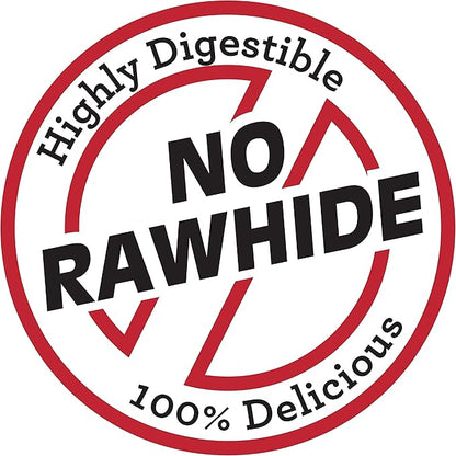 DreamBone Grill Masters Ribs, No-Rawhide Chews for Dogs, 5 Half Racks