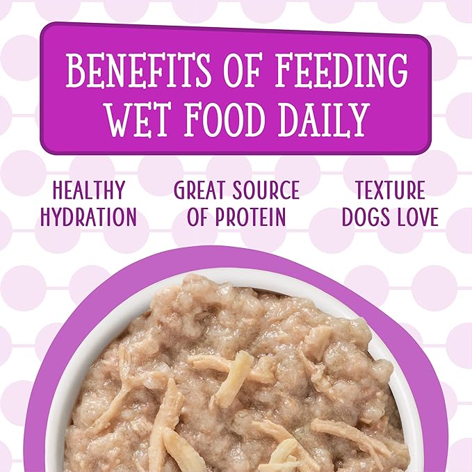 Weruva Dogs in The Kitchen, Variety Pack, Pooch Pouch Party!, Wet Dog Food, 2.8Oz Pouches (Pack of 12)