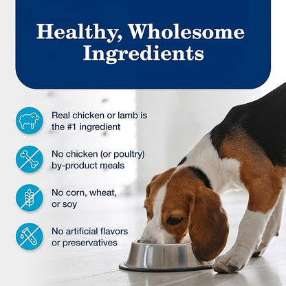 Blue Buffalo Homestyle Recipe Chicken and Lamb Wet Dog Food for Adult Dogs, 12.5 oz. Cans, 6 Count Variety Pack