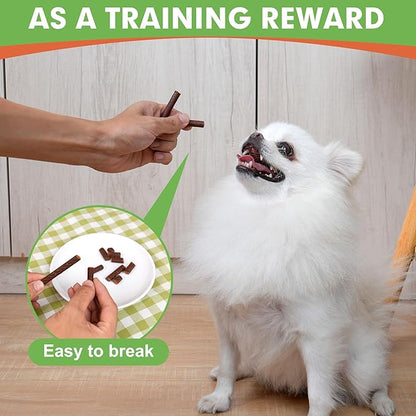 MON2SUN Dog Jerky Treats, 5 Inch Chicken Sticks (Chicken Liver Flavor) Rawhide Free Training Treats for Small Dogs, Soft and Healthy Snacks, 25.4oz (96 Count-Pack of 1)