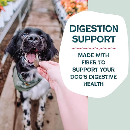 Shameless Pets Soft-Baked Dog Treats, Duck Duck Beet - Natural & Healthy Chews for Digestive Support with Fiber - Doggie Biscuits Baked & Made in USA, Free from Grain, Corn & Soy - 1-Pack