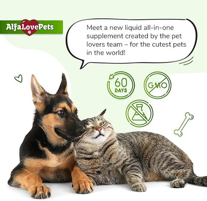 Cat UTI Treatment to Care for Kidneys and Bladder – Dog UTI Treatment for Pets of All Ages and Breeds – Urinary Tract Cat Safe Formula – Cranberry Supplement for Dogs & Other Pets – 2 Oz