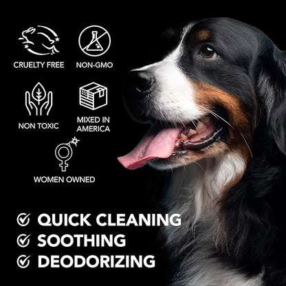 Pride and Groom The Swipe – Soothing Coat Grooming Dog and Pet Wipes with Signature Scent for Quick Cleaning & Deodorizing Face, Paw, Fur in Between Baths and After Dinner & Playtime – 50 Wipes