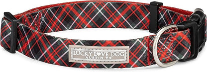 Lucky Love Dog - Adjustable Dog Collar with Easy Click Buckle for Small Ones, Durable, & Comfortable for Male & Female Dogs, Pet Collar for Puppies & Adult Dogs - Heywood, XS