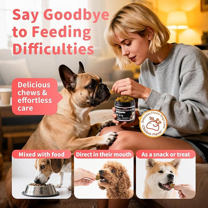 Salmon Oil for Dogs (Chicken 90Ct)