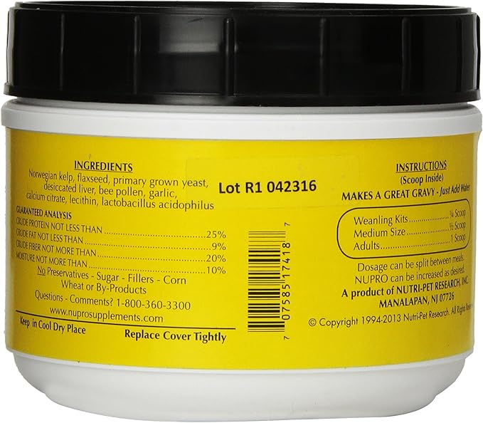 Nupro All Natural Ferret Supplement (1 lb)