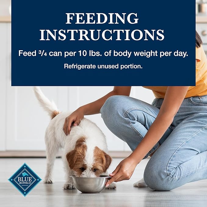 Blue Buffalo Homestyle Recipe Adult Wet Dog Food, Made with Natural Ingredients, Lamb Dinner with Garden Vegetables, 12.5-oz Can (Pack of 12)