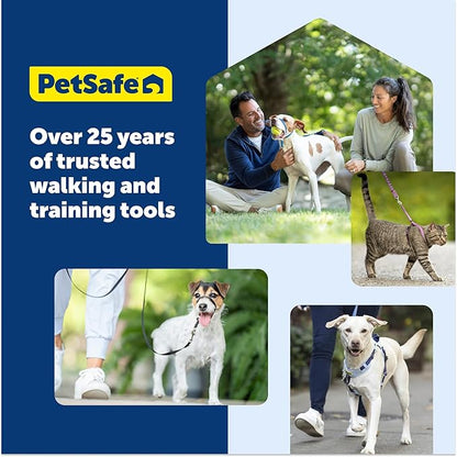 PetSafe Easy Walk Comfort No-Pull Dog Harness - Better Walk Training Harness - Full Body Padded Design - Durable Fabric - 5 Point Adjustable Fit - Everyday Leash Training - Black - Large