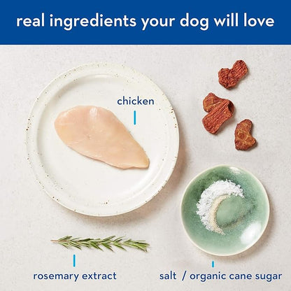 spot farms Chicken Nuggets Healthy All Natural Dog Treats Human Grade Grain Free 12 oz (Pack of 2)