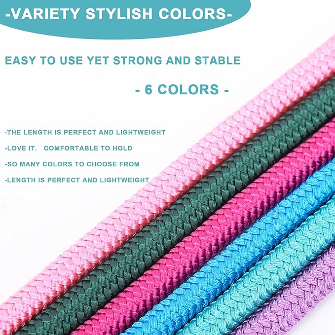 Slip Lead No Pull Dog Leash Slip Leads for Dogs Puppy Leash 6FT Slip Leash for Dogs Dog Lead with 6 Colors Strong Nylon Dog Training Leash Dog Leash (Green)