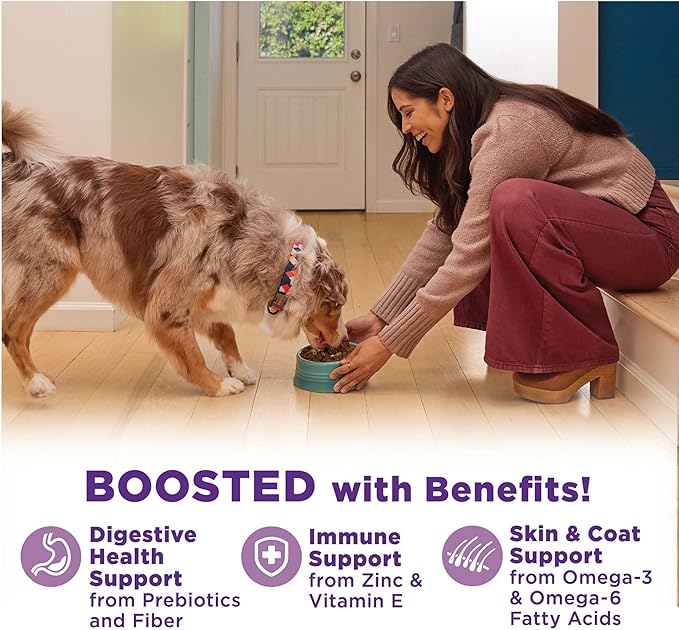 Wellness Bowl Boosters Hearty Topper Wet Dog Food for Small, Medium, and Large Breeds, Grain Free, Natural, Chicken and Pumpkin Recipe, 5.5 oz, Pack of 12
