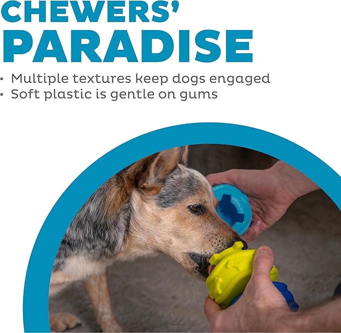 Outward Hound Treat Locking Discs Dog Treat Dispenser Puzzle Toy