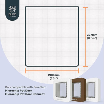 SureFlap Microchip Pet Door Tunnel Extender (White)