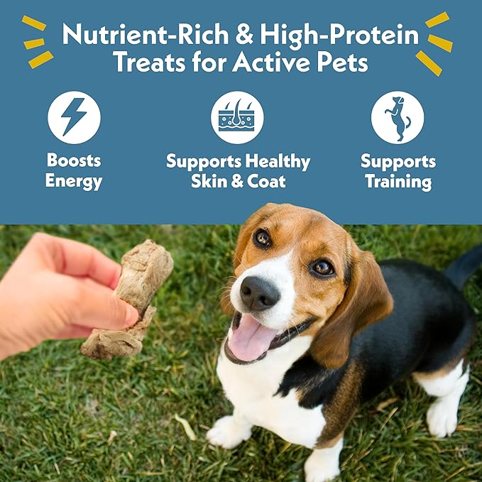 Fresh Is Best Freeze Dried Whole Chicken Necks for Dogs & Cats - Raw Crunchy Single Ingredient Dog Treats - High-Protein Dental Chews in Resealable Bag - Made in USA