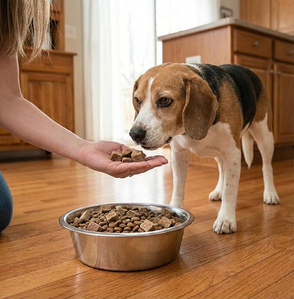 Fieldcrest Farms Freeze-Dried Raw Turkey & Chicken Dog Food Toppers or Treats, All Natural Real Ingredients, No Additives or Fillers, Protein & Flavor Boost, 12 oz