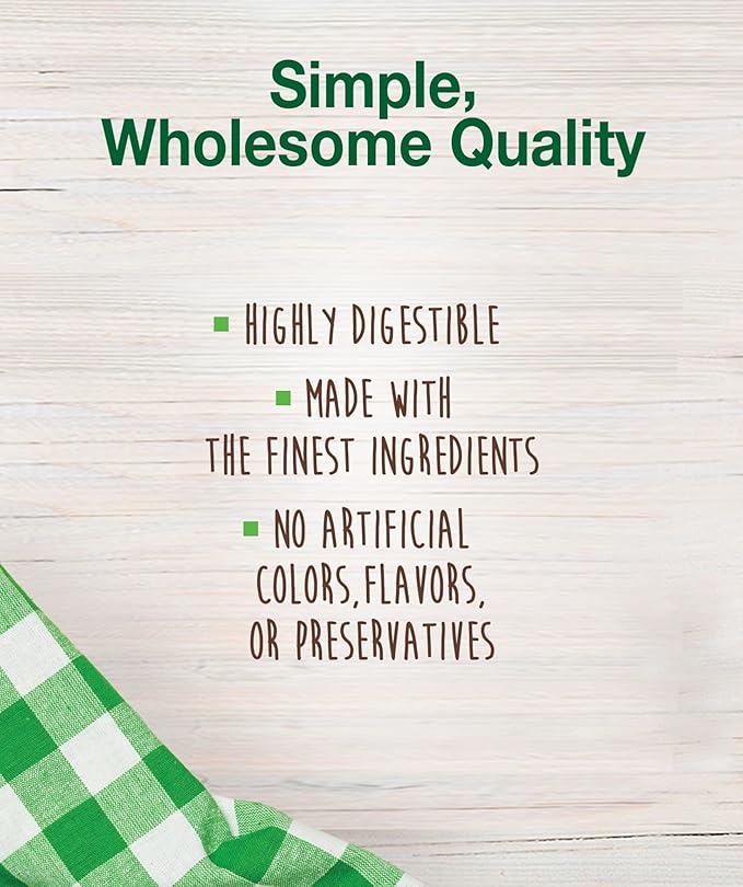Nylabone Healthy Edibles Natural Dog Chews, Long Lasting Bones for Dogs, Ham, Bacon, & Venison Flavor Dog Treats, Medium (5 Count)