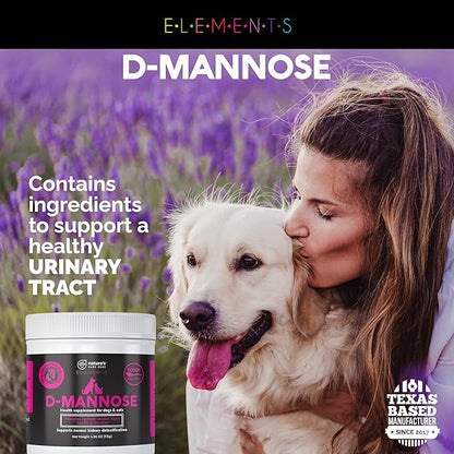 D-Mannose Supplement with Real Chicken for Dogs and Cats. Use for Immediate and Preventative Treatment of Bladder and Urinary Tract Infections UTIs. Stop Kidney Stones. Extra Strength 115 Grams.