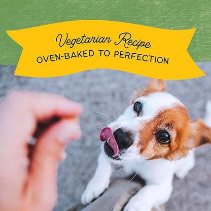 Natural Balance Limited Ingredient Rewards Crunchy Biscuits, Bite-Size Vegetarian Dog Treats for Small-Breed Adult Dogs, Peanut Butter Recipe, 8 Ounce (Pack of 2)