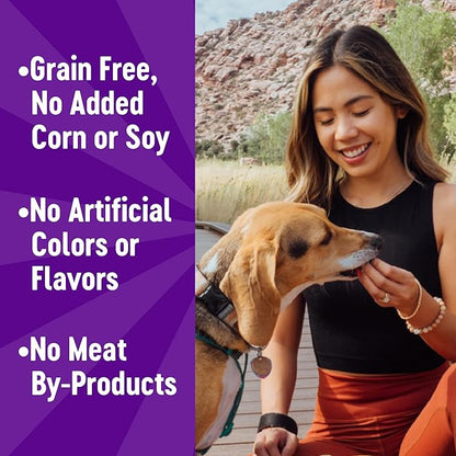 Wellness Puppy Treats,Natural,Training Treat,Grain Free,Crunchy Chicken & Carrot (6 Ounce Bag),(Pack of 2)