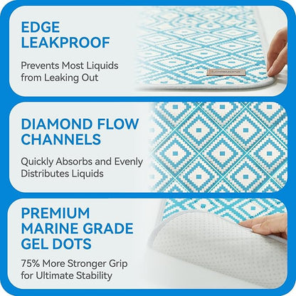 Washable Pee Pads for Dogs - 2 Pack Extra Thick Reusable Puppy Pads with Super Absorbency, Waterproof & Non-Slip Dog Pee Pads for Potty Training , Whelping , Playpen , Crate , Prevents Leakage 36"x52"