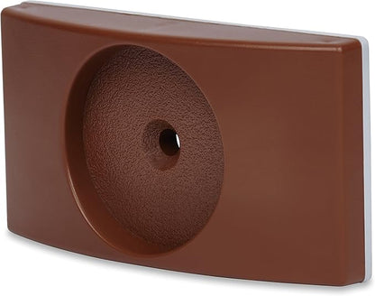 Wall Nanny - Baby Gate Wall Protector (Made in USA) Protects Walls and Doorways from Pet Gates - for Pressure Mounted Indoor Safety Baby Gates - Brown