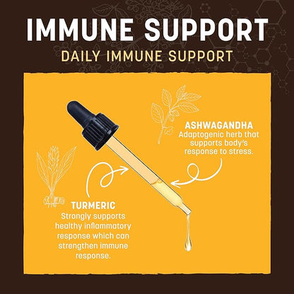 Earth Animal Apothecary Liquid Supplement - Immune Support Herbal Remedies for Dogs & Cats - 2 fl oz