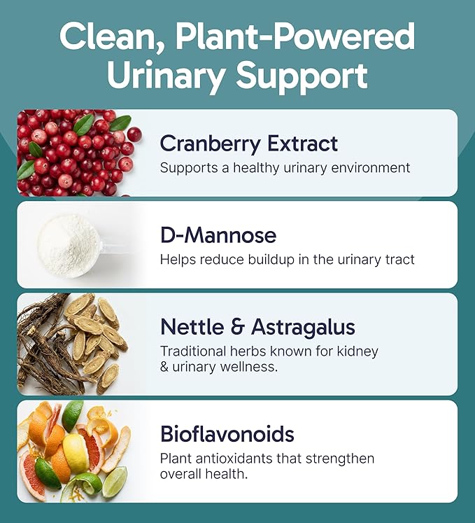 K9 UTI+ All-Natural Urinary Tract for Dogs, UTI, Bladder, Kidney and Incontinence Support, Dog UTI Treatment with Cranberry and D-Mannose, Easy-to-Use Drops for All Ages and Breeds, 2 fl oz