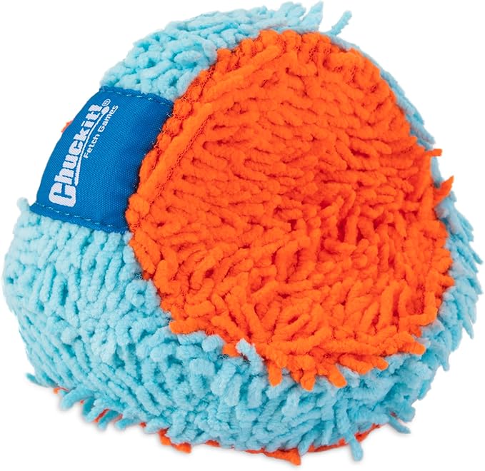 Chuckit! Indoor Fetch Tumbler Toy for Dogs - Interactive Dog Toys for Boredom, 4.5 Inch, Orange and Blue