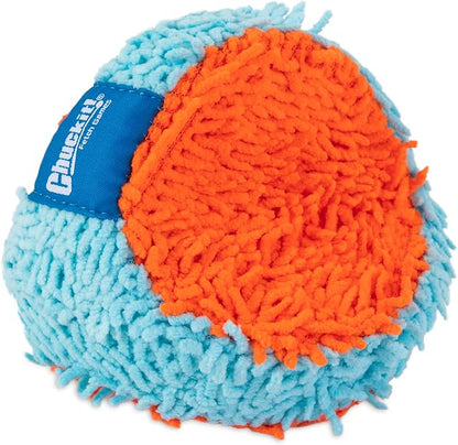 Chuckit! Indoor Fetch Tumbler Toy for Dogs - Interactive Dog Toys for Boredom, 4.5 Inch, Orange and Blue