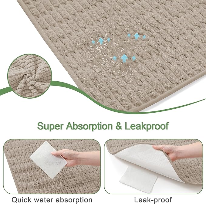 Washable Pee Pads for Dogs, Reusable Puppy Pads Dog Pads, Non-Slip Dog Pee Pads, Leakproof Pet Pee Pads Wee Wee Pads for Dogs. (Brown, 60"x60"(Pack of 1))
