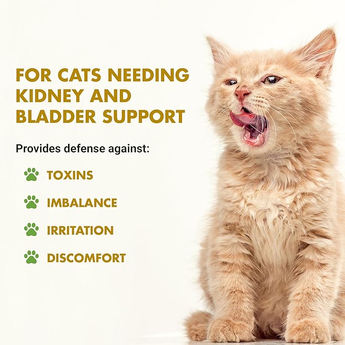 LIQUID-VET Feline Kidney & Bladder Advanced Formula, Chicken Flavor, 8 oz