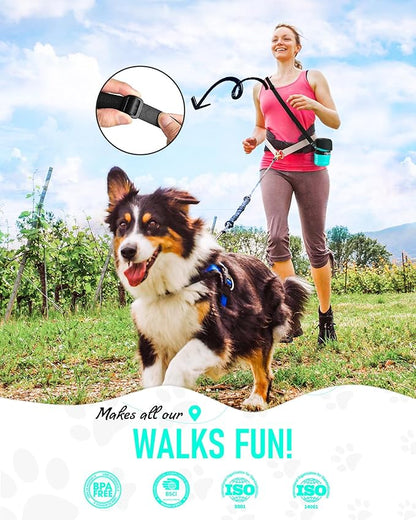 lesotc Dog Water Bottle, Portable Water Dispenser with Bowl, Leak Proof Pet Travel Squeeze Bottle, Puppy Essentials Dog Stuff Accessories for Outdoor Walking, Hiking, Camping