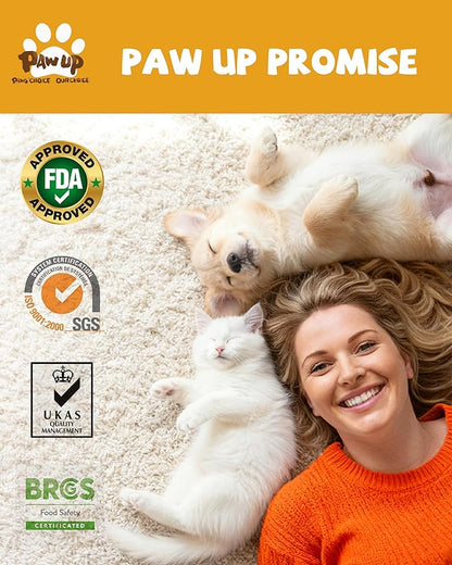 PAWUP Dog Treats Chicken Jerky Wrapped Sweet Potato, Natural Ingredients w/Taurine, Grain Free Dog Treats, 12.5 oz
