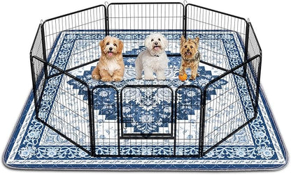 INVENHO 2PACK Washable Pee Pads for Dogs 72"x72" Reusable Dog Pads Extra Large Upgrade Non-Slip Dog Pee Pads Heavy Absorbency Puppy Pee Pads Quick Dry Whelping Pads/Waterproof Puppy Training Pad