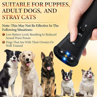 Ultrasonic Dog Chaser,Training Dog Banish Dog Machine,Control Devices Training Tool Stop Barking Sonic Dog Repeller