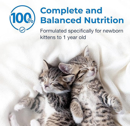 PetAg KMR Kitten Milk Replacer Liquid - 16 oz - Ready-to-Feed Formula with Vitamins for Newborn Kittens to 1 Year - Easy to Digest