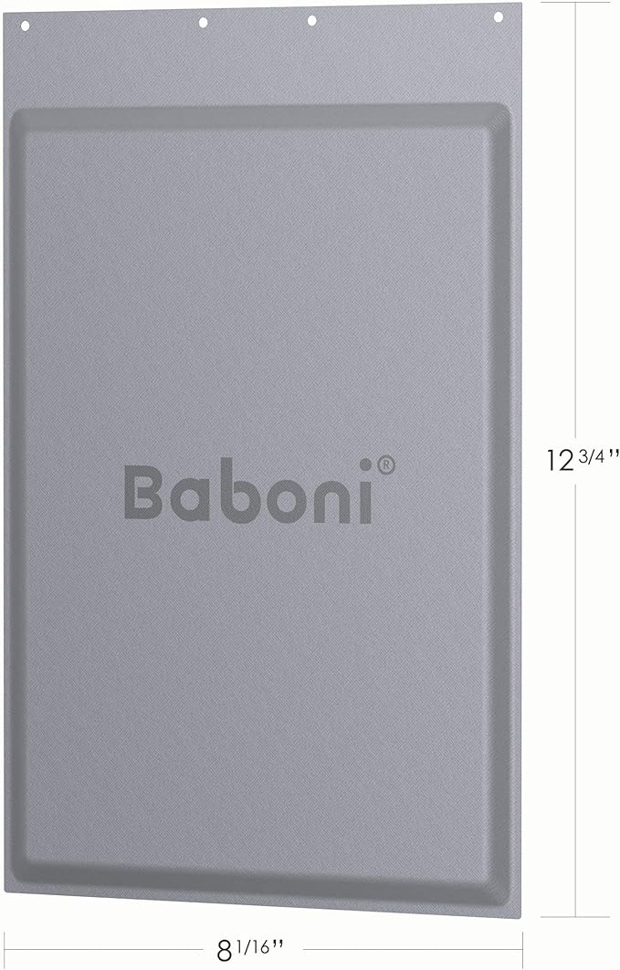 Baboni Replacement Insulated Flap for Baboni Pet Door,Non-Magnetic Flap, Medium