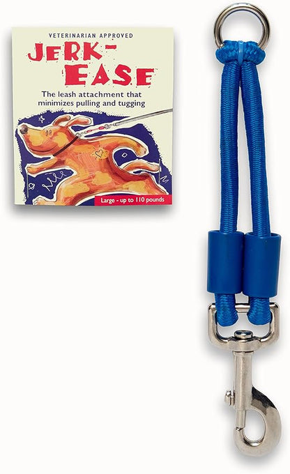 BUNGEE DOG LEASH EXTENSION – Patented Shock Absorber Attachment Protects You and Your Dogs – Works with ANY Leash & Collar or Harness – a MUST for Retractable Leashes – PICK SIZE/COLOR BELOW