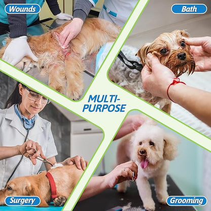 Soothing Recovery Cone for Dogs & Cats, Soft Anti-Lick Collar for Post-Surgery Protection, Comfortable Elizabethan Cone Alternative for Spay Neuter Recovery, Adjustable Design (XL)