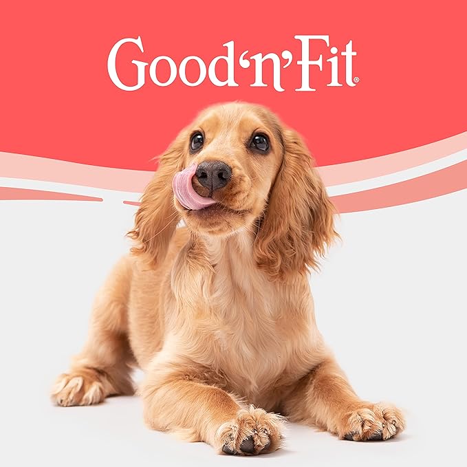 Good ‘n’ Fit Rolls Made with Real Venison, 6 Small Rolls, Treat Your Dog to Long-Lasting and Highly Digestible Rawhide Chews