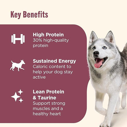 Rachael Ray Nutrish PEAK Natural Dry Dog Food, Open Prairie Recipe with Beef, Venison & Lamb, 12 Pounds, Grain Free (Packaging May Vary)