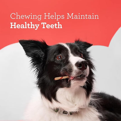 DreamBone Twist Sticks Chews for Dogs, 50 Count, Treat Your Dog to Easy-to-Digest Rawhide-Free Chews Made with Real Vegetables and Chicken