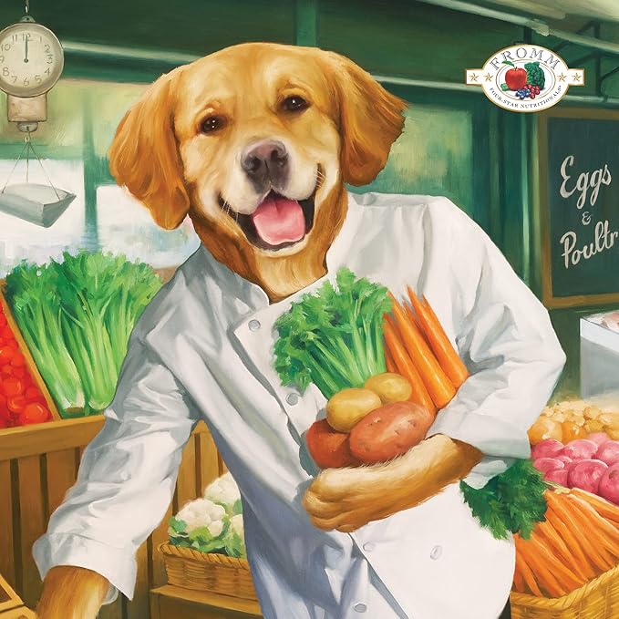 Fromm Four-Star Nutritionals Salmon A La Veg Dog Food - Premium Dry Dog Food - Salmon Recipe - 12 lb