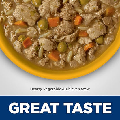 Hill's Science Diet Adult Perfect Weight Wet Dog Food, Hearty Vegetable & Chicken Stew in Gravy, 12.5 oz. Cans, 12-Pack