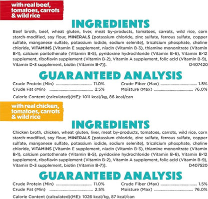 Beneful Purina Small Breed Wet Dog Food Variety Pack,IncrediBites - 3 oz. Cans,(Pack of 4)