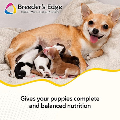 Breeder's Edge Foster Care Canine Milk Replacer Powder, Complete Nutritional Supplement for Puppies & Dogs, Supports Healthy GI & Immune System, Easy to Mix Formula, 12 oz
