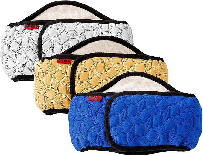 Mkono Male Dog Belly Band Wraps Washable Dog Diapers Male for Small and Medium Dogs (3 Pack), Waist 19.2 Inches to 23.8 Inches