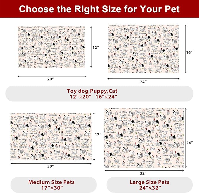 Dog Food Mats for Floors Waterproof Mat for Cat Food and Water Bowls - Absorbent Quick Dry Non Slip Mat for Pet Feeding