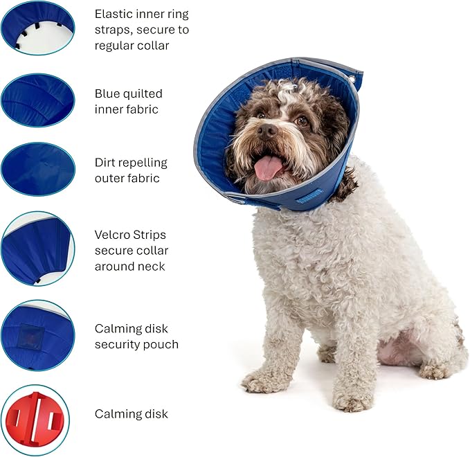 Calm Paws Dog Caring Collar W/Calming (Small)
