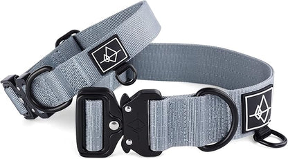 Made to ROAM Premium Dog Collar - Adjustable Heavy Duty Nylon Collar with Quick-Release Metal Buckle (Virginia Mountains, Classic Size 2)